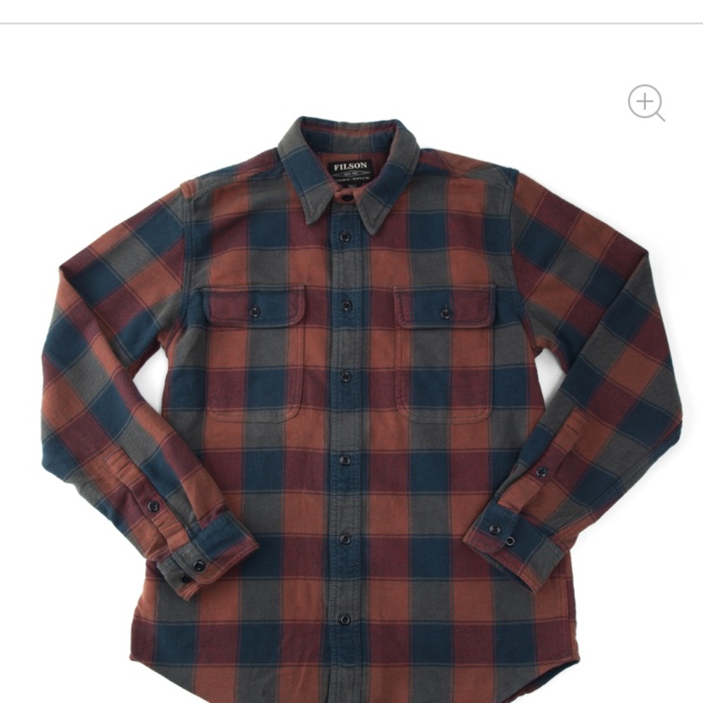 Filson Men’s Vintage Flannel Work Shirt